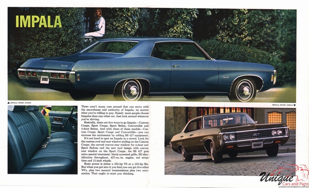 1969 Chevrolet Full-Size Brochure Page 1